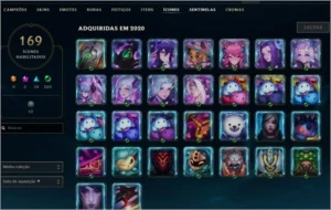 Conta Platina 4/ 103 Skins ( Conta pessoal) - League of Legends LOL