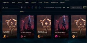 Conta Platina 4/ 103 Skins ( Conta pessoal) - League of Legends LOL
