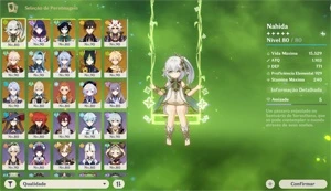 Conta Genshin Impact AR 59 Server América