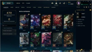 CONTA DIAMOND 4 266 SKINS - League of Legends LOL