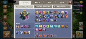 CV14 SEMI FULL TH14 BARATO - 5 SKINS - CASAL FULL - 5K GEMAS - Clash of Clans