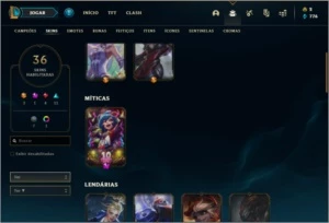 Conta de LOL. - League of Legends
