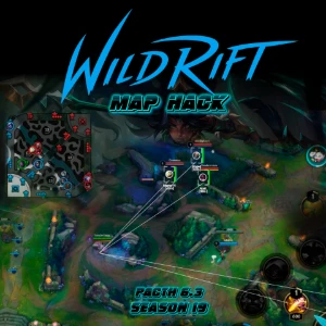Wild Rift - Map Hack - Pacote 3 Keys - League of Legends: Wild Rift LOL WR