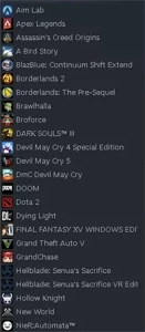 Conta steam level 74, 99 jogos, 12 anos!