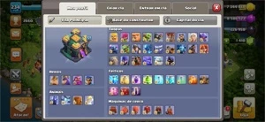 CV14 SEMI FULL TH14 12 SKINS BARATO VILINHA 100% FULL - Clash of Clans
