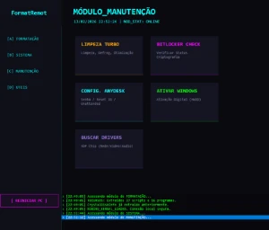 Sistema para Formatação Remota - Softwares e Licenças