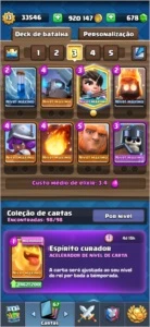 CLASH ROYALE 6k TROFÉUS, 900K GOLD, CARTAS NO FULL