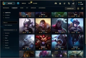 Conta platina 3 com 145 champs e 136 skins (1 Prestigio) - League of Legends LOL