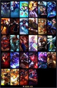 Conta League of Legends Platina V LOL