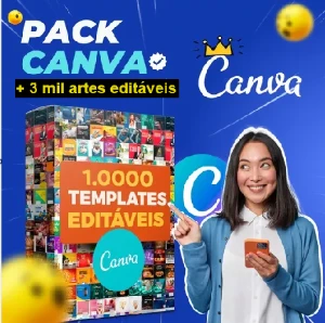 +3 Mil Artes Pack Canva Social Media Feed Stories + Bônus - Serviços Digitais