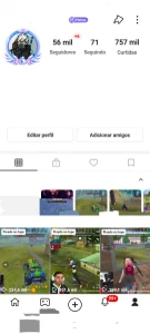 "Combo: Conta Kwai 56K Platina + Conta Ff Antiga (2022)". - Free Fire