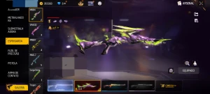 "Combo: Conta Kwai 56K Platina + Conta Ff Antiga (2022)". - Free Fire
