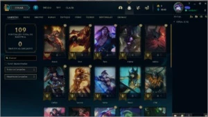 CONTA NV 41 GOLD IV - League of Legends LOL