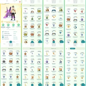 Conta Pokemon Go Nível 40 - Pokémon