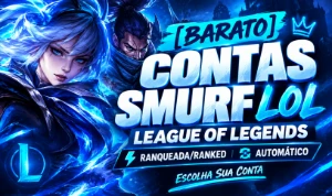 [Barato] Contas Smurf Lol - League Of Legends - Ranqueada