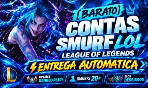 Contas Smurf - League Of Legends - Ranqueada - AUTOMÁTICO! LOL