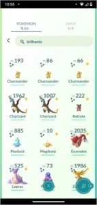 CONTA POKÉMON LVL 34
