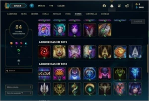 Conta ouro 2 com 39 champs e 7 skins ( MAIN TOP ) - League of Legends LOL