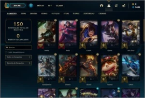 Conta ouro 2 com 39 champs e 7 skins ( MAIN TOP ) - League of Legends LOL