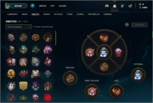 Conta ouro 2 com 39 champs e 7 skins ( MAIN TOP ) - League of Legends LOL