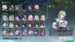 Conta End Game Wuthering Waves - 13 Resonators T5 + Sign's