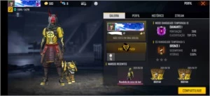 Conta diamante 1 top - Free Fire