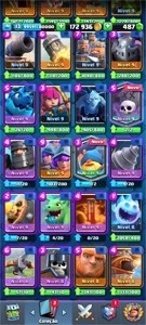 Conta nível 13 Clash Royale