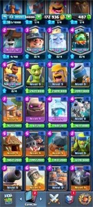 Conta nível 13 Clash Royale