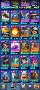 Conta nível 13 Clash Royale