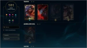 Conta League of Legends LOL