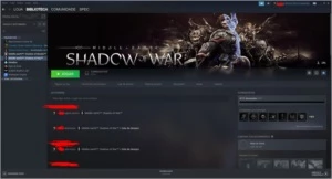 steam com franquia middle earth, walpaper engine, BDO + R$20
