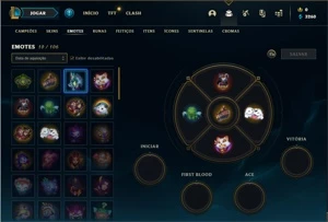 Conta ouro 4 com 27 Champs e 7 Skins - League of Legends LOL