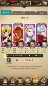 The Seven Deadly Sins: Grand Cross Global Com 400+ diamantes - Outros