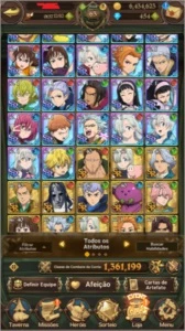 The Seven Deadly Sins: Grand Cross Global Com 400+ diamantes - Outros