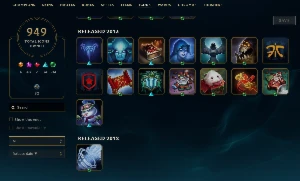 Conta Lol Ex Mestre com muitas skins e Valorant muitas armas - League of Legends