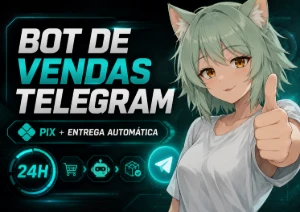 Bot de Vendas Telegram com PIX e Entrega Automática