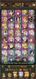 Conta Nanatsu (7DS) Global - Outros