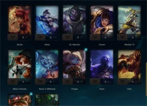 Conta smurf diamante 1 - League of Legends LOL