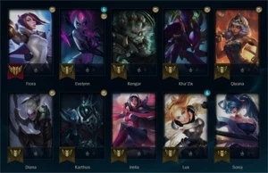 Conta smurf diamante 1 - League of Legends LOL