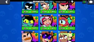 Conta Brawl Stars Com Todos Brawls, Brawlers Upados!!