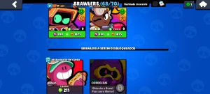Conta Brawl Stars Com Todos Brawls, Brawlers Upados!!