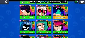 Conta Brawl Stars Com Todos Brawls, Brawlers Upados!!