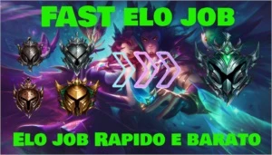 Fast Elo job - Qualquer ELO ate o Platina IV por apenas $50 - League of Legends LOL