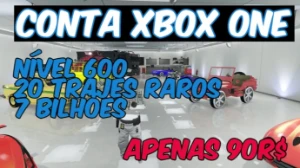 Conta Full Mod Rara De Gta 5 Online (Xbox One)