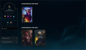 Conta League of Legends (LOL) Platina ll
