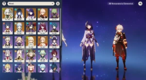 AR 55 Nahida, Yelan, Kazuha, Raiden, Ayaka, Yoimiya e mais!! - Genshin Impact