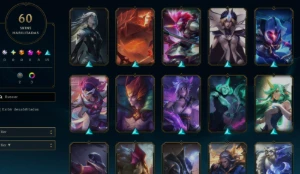 [Entrega Automática] Conta Lol Prata, 60 Skins, 3 Lendárias - League of Legends