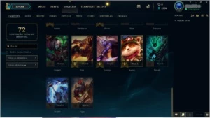 conta lol - League of Legends