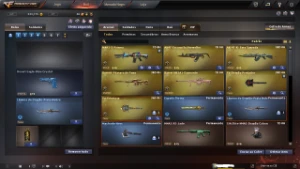 Conta Crossfire AL Barrinha de Ouro boa com mns de zp