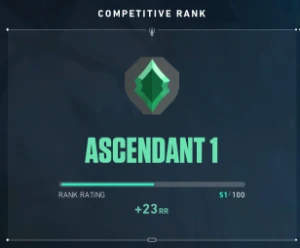 Conta Ascendente 1 Com Skin - Valorant - DFG